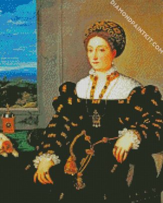 Eleonora Gonzaga Titian Art diamond painting