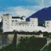 Hohensalzburg Castle diamond painting