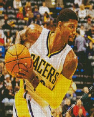 Indiana Pacers Paul George diamond painting