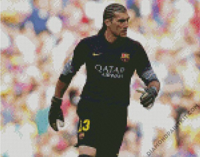 Jose Manuel Pinto Goalkeeper diamond painting