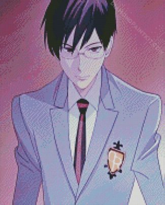 Kyoya Ootori diamond painting