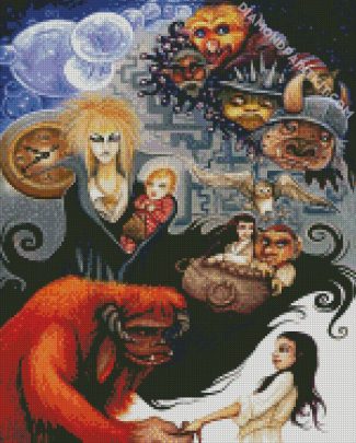 Labyrinth Fantasy Film diamond painting