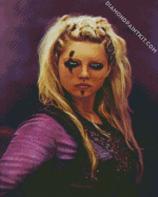 Lagertha Vikings Art diamond painting