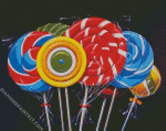 Lollipops Candies diamond painting