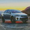 Mitsubishi Lancer Car diamond painting