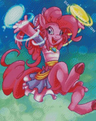 Pinkie Pie diamond painting