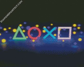 Playstation Art diamond painting