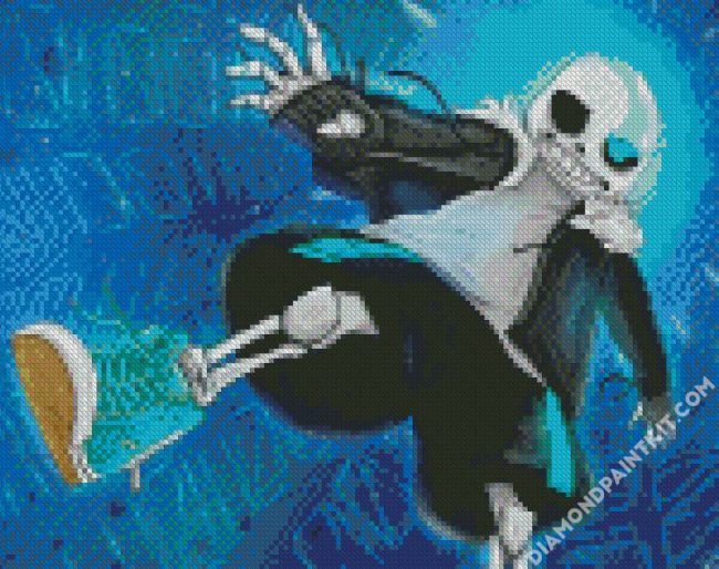 Sans Undertale diamond painting