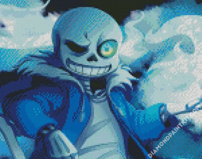 Sans Undertale Game diamond painting