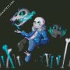 Sans Undertale Video Game diamond painting