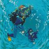 Scuba Diving diamond painting