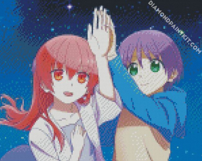 Tonikawa Fly Me To The Moon Anime diamond painting