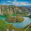 Uvac Canyon Serbia diamond painting