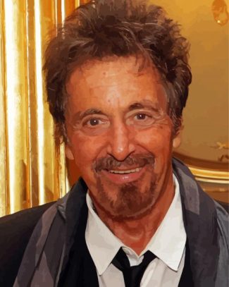 Actor Al Pacino diamond painting