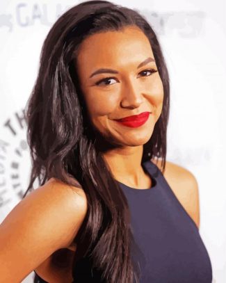 Actress Naya rivera diamond painting