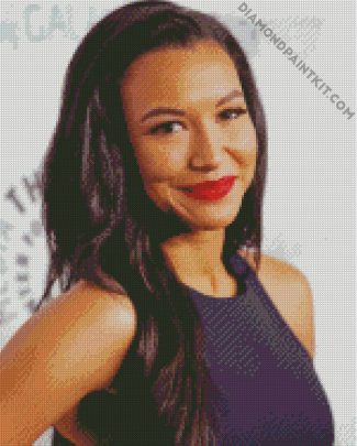 Actress Naya rivera diamond painting