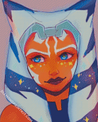 Ahsoka Tano diamond painting