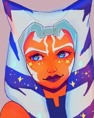 Ahsoka Tano diamond painting