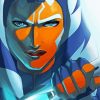 Ahsoka Tano Star Wars diamond painting