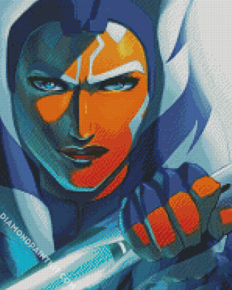 Ahsoka Tano Star Wars diamond painting