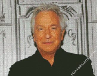 The Actor Alan rickman diamond painting