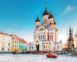 Alexander Nevsky Cathedral Tallinn diamond painting