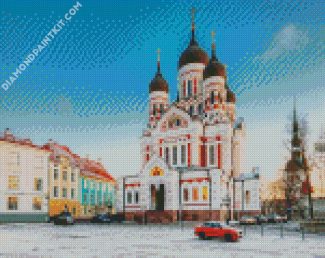 Alexander Nevsky Cathedral Tallinn diamond painting