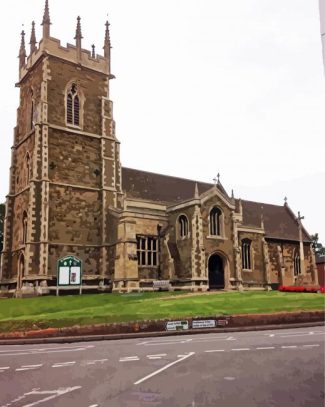 Alford Church diamond painting