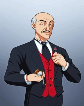 Alfred Pennyworth Batman Character diamond painting