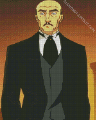 Alfred Pennyworth From Batman Movie diamond painting