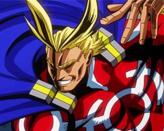 All Might Toshinori diamond painting