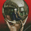 Allan Poe Crystal Ball diamond painting