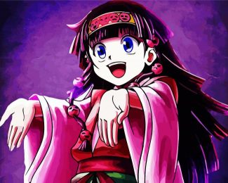 Alluka Zoldyck Anime Character diamond painting