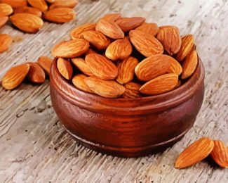 Almonds In Bowl diamond painting