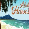 Aloha Hawaii Poster diamond painting