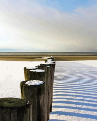 Ameland Beach diamond painting