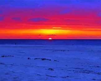 Ameland Sunset diamond painting