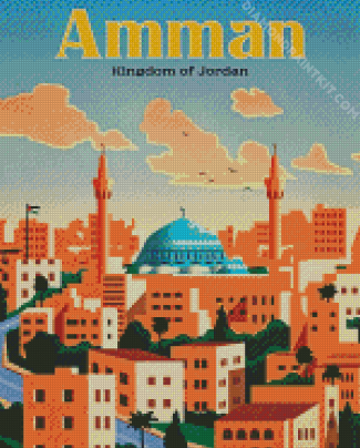 Amman Poster diamond painting