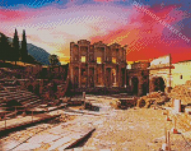 Ancient Turkish Ruins diamond painting