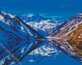 Andes Mountains diamond painting