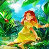 Anime Arrietty Art diamond paintings