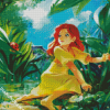 Anime Arrietty Art diamond painting