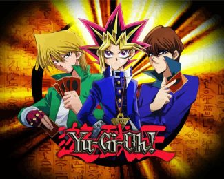 Anime Yu Gi Oh diamond painting