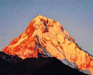 Annapurna At Sunset diamond painting