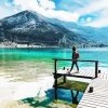 Annecy Lake Travel diamond painting