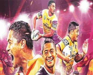 Anthony Milford Nrl diamond painting