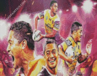 Anthony Milford Nrl diamond painting