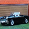 Antique Black Mg Car diamond painting