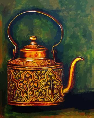 Antique Kettle diamond painting