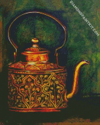 Antique Kettle diamond painting